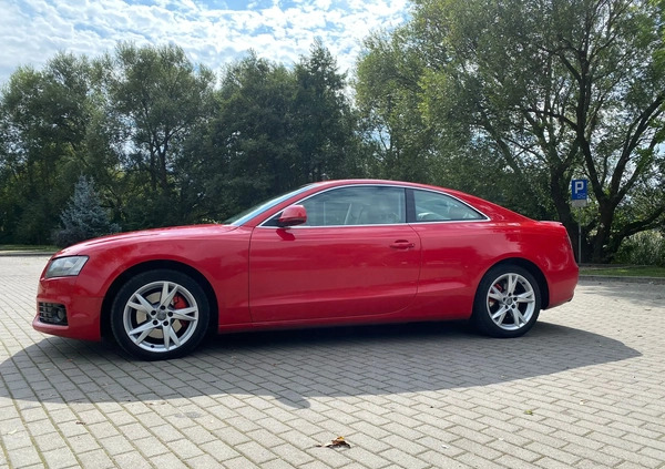 Audi A5 cena 34500 przebieg: 284000, rok produkcji 2008 z Wałcz małe 301